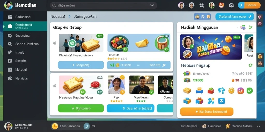 ollo4d - Grafis yang memukau dan karakter yang beragam.