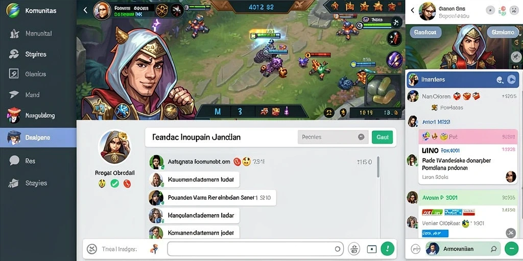 rvip2 - Mode permainan interaktif dengan teman-teman.